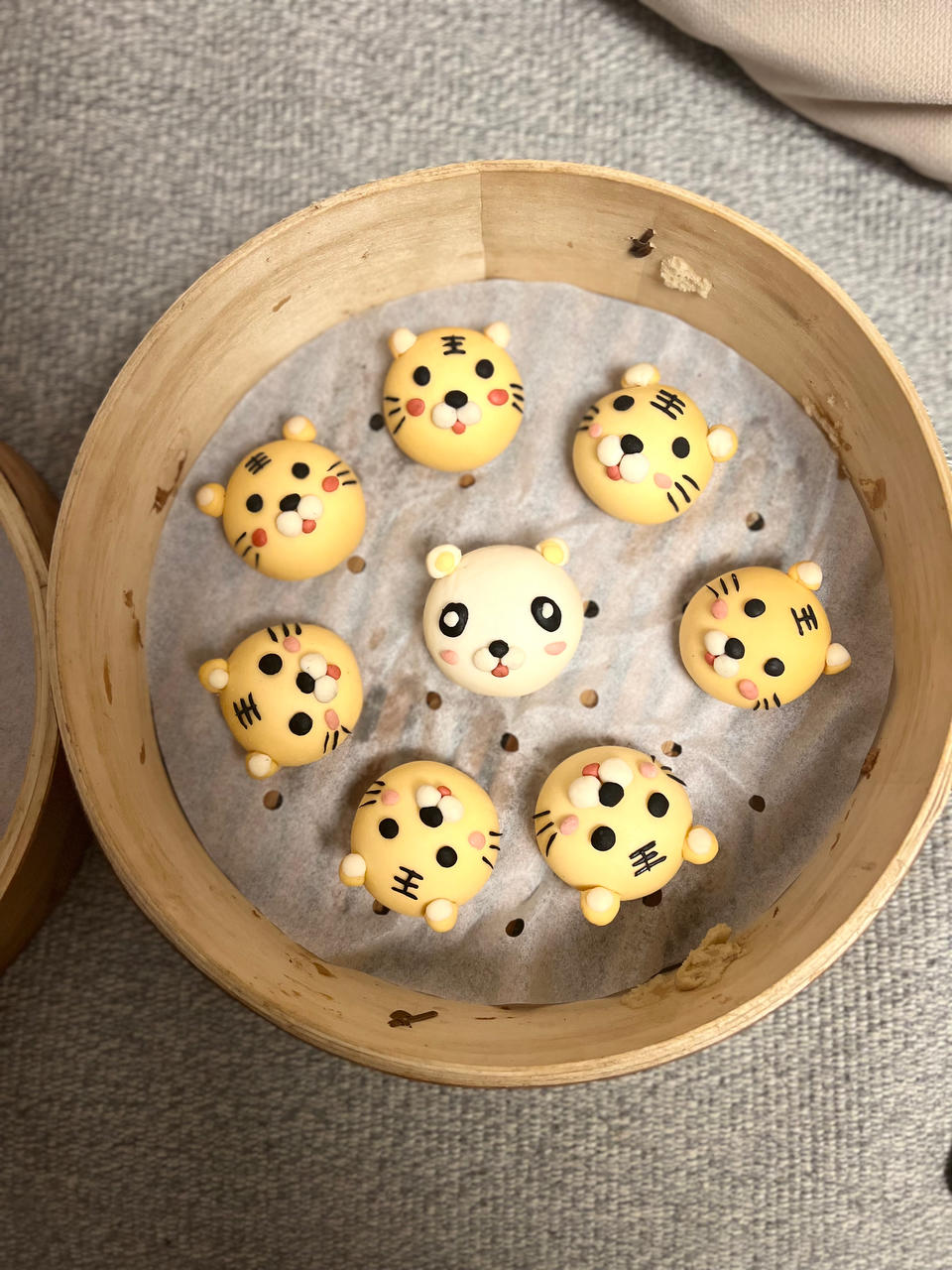 小老虎馒头 I 年夜饭的压轴主食就靠它了