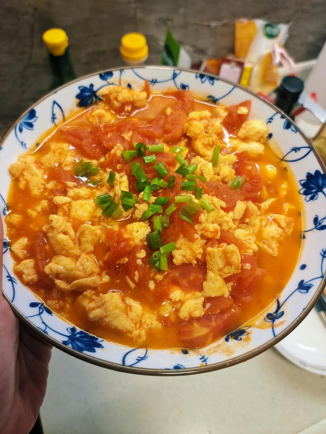 超嫩滑的番茄炒蛋