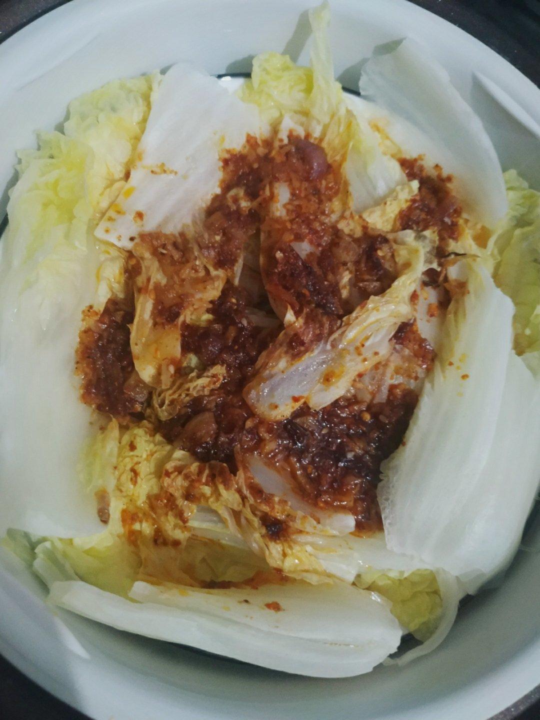蒜蓉粉丝蒸娃娃菜