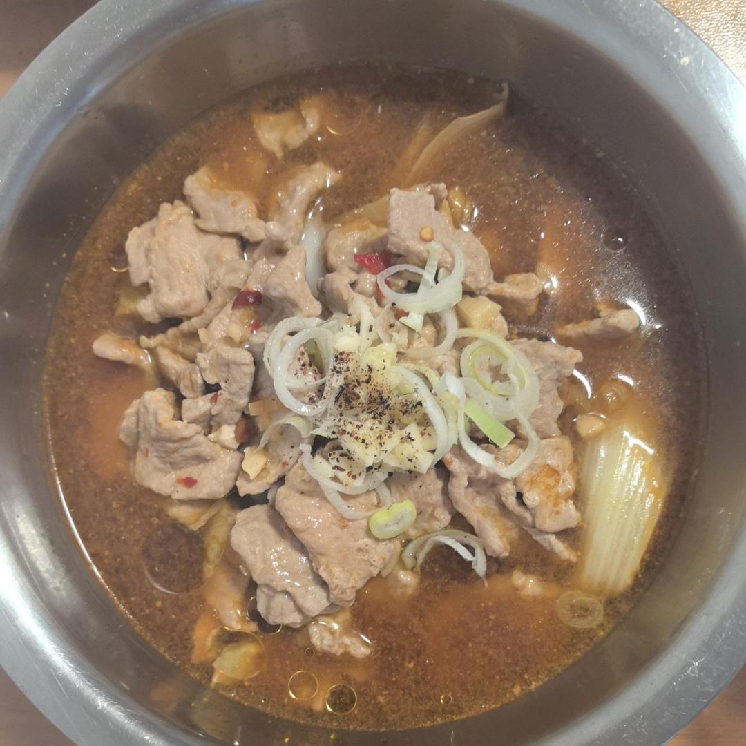 水煮肉片（肯定不翻车）