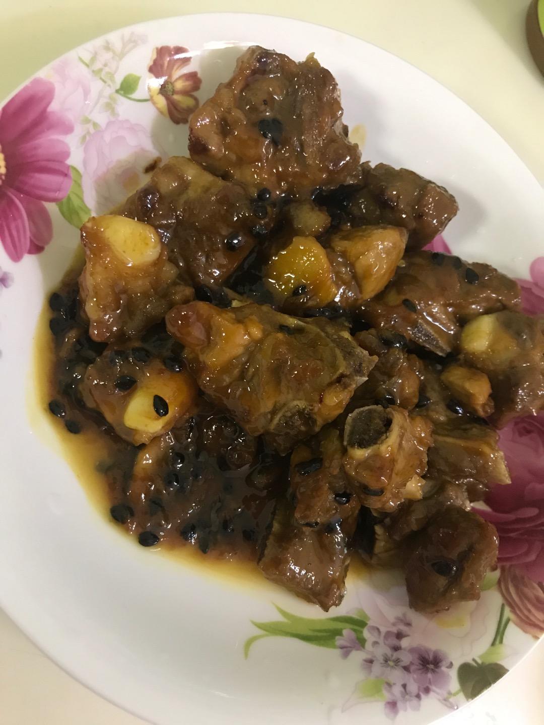 清新百香果排骨