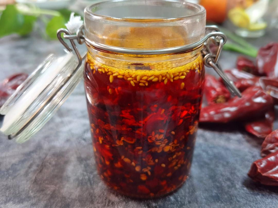 美丽心情psd做的秘制红油辣椒油