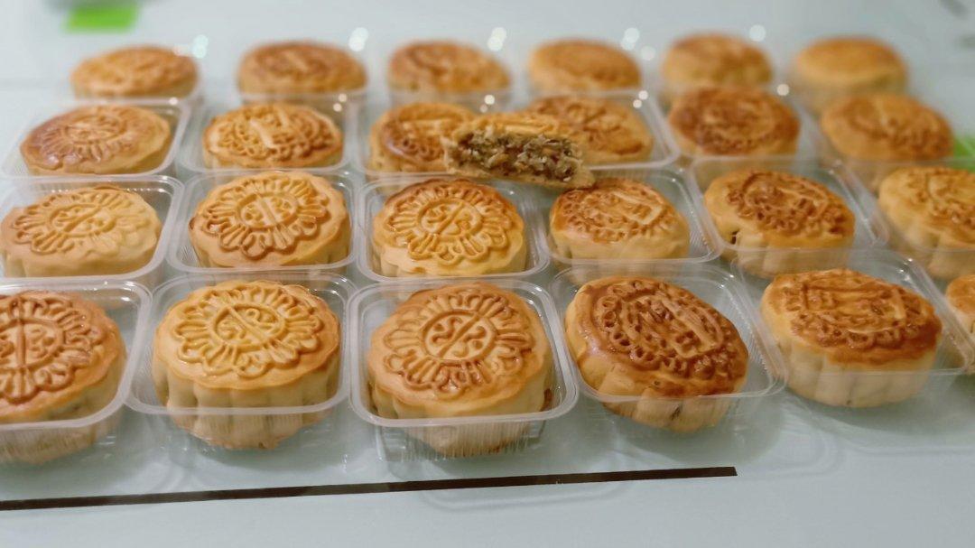 广式五仁月饼（自制五仁馅）