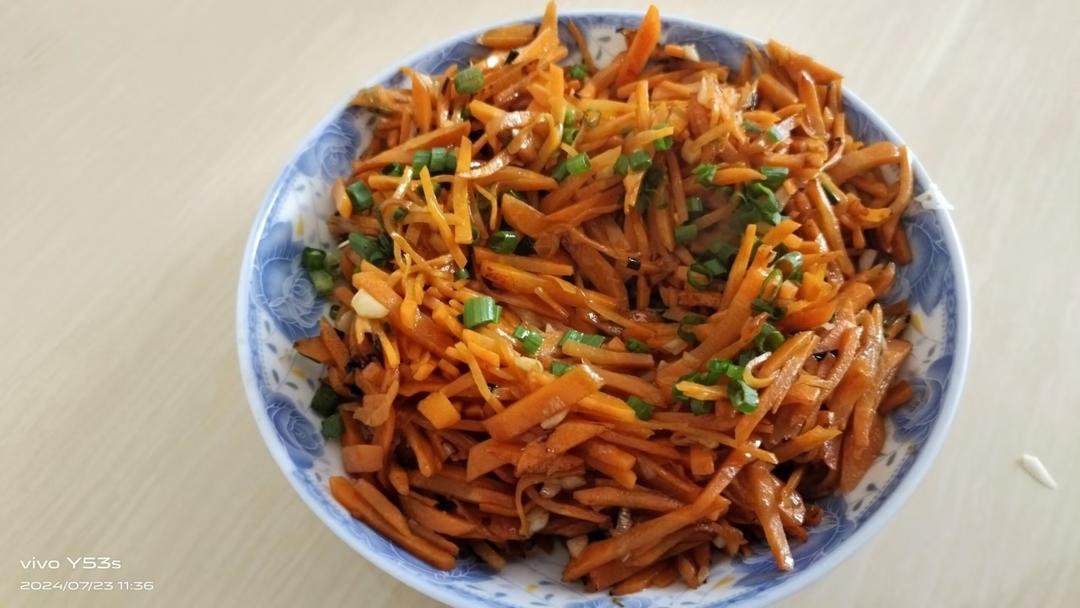 🥕素炒胡萝卜丝🥕