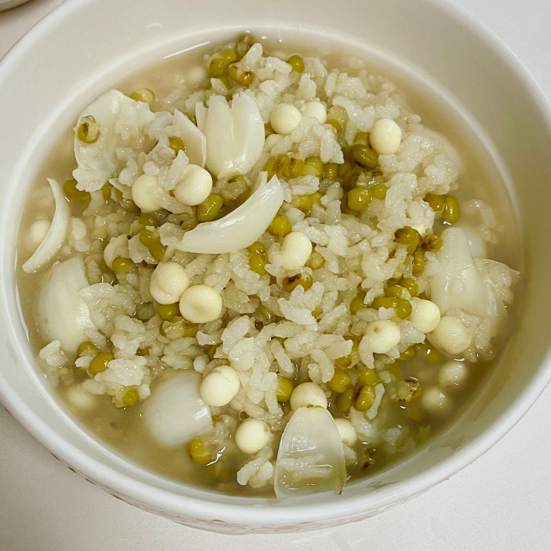 绿豆稀饭（不用电饭锅高压锅）