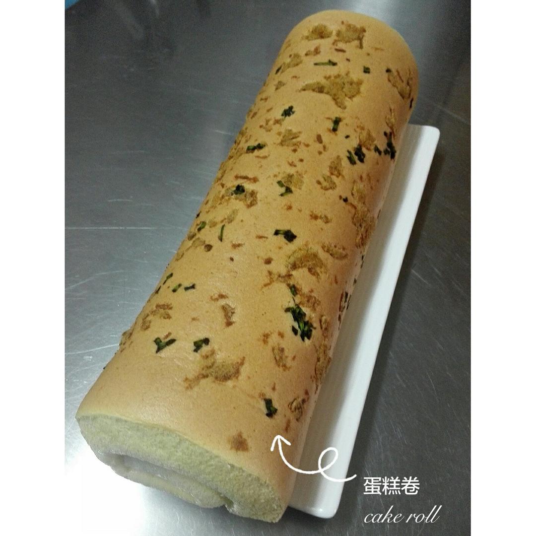 香葱肉松蛋糕卷