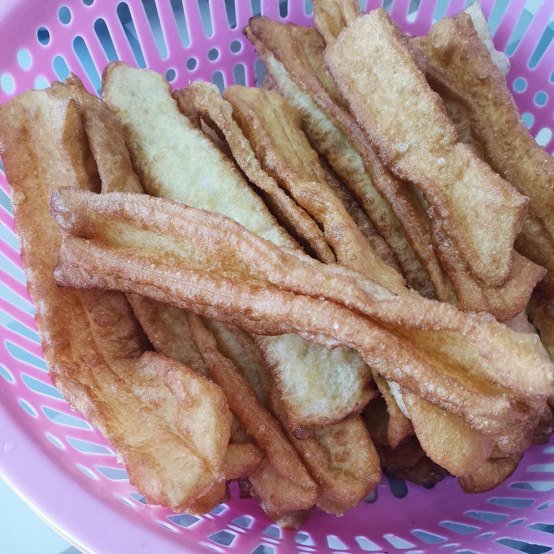 无泡达粉自制油条