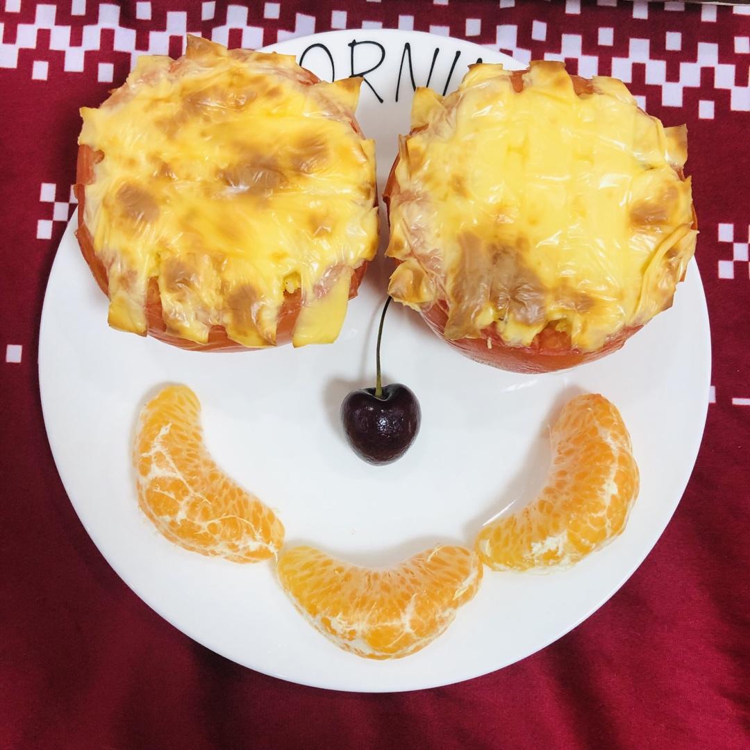 番茄焗饭 | 爸爸厨房 VOL . 74--洋葱、黄瓜、米饭、鸡蛋、猪肉、番茄、芝士、黄油