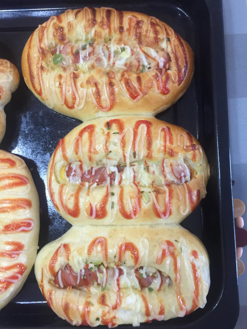 热狗香肠面包
