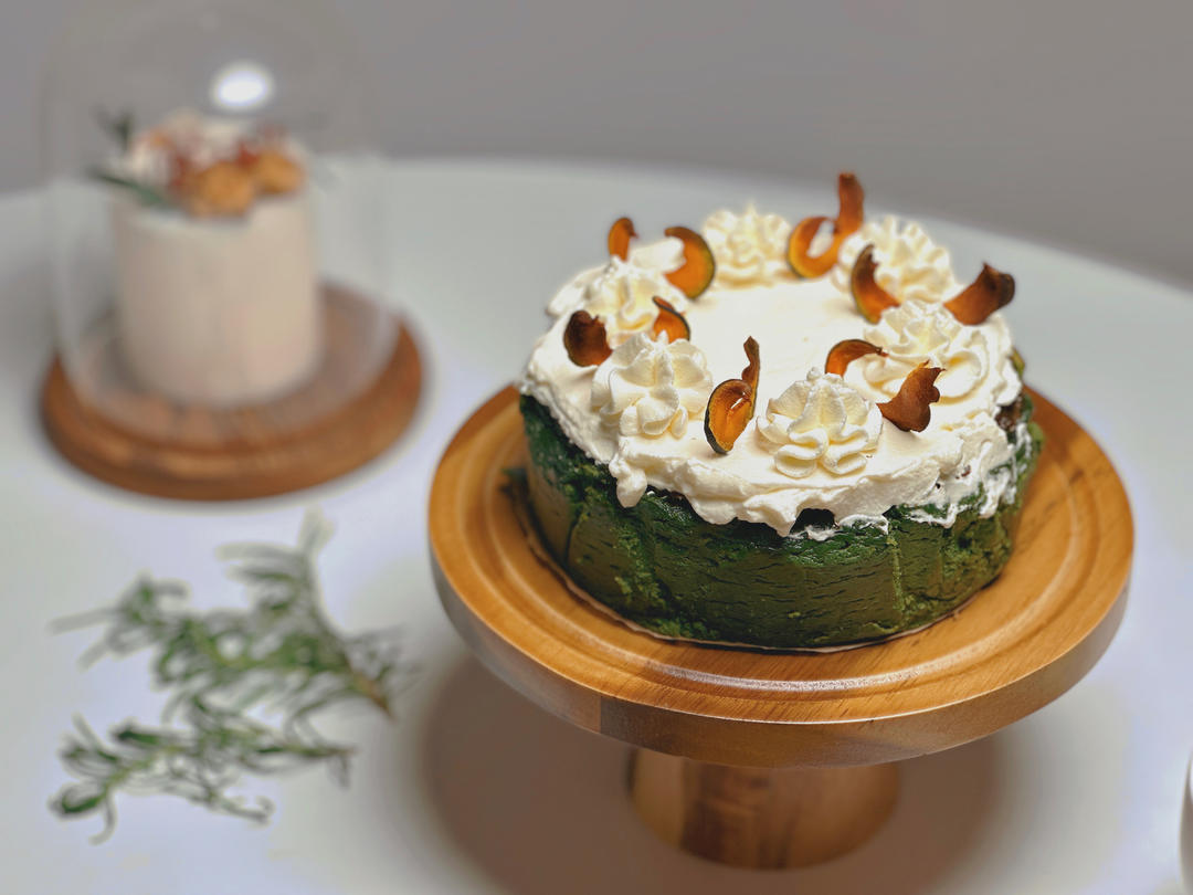 流心抹茶双色巴斯克