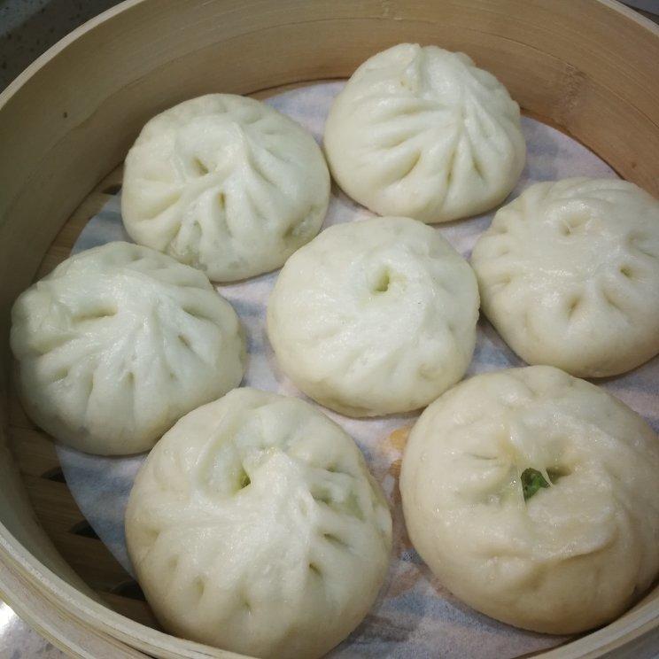 猪肉包子（附视频。一次性发酵。）
