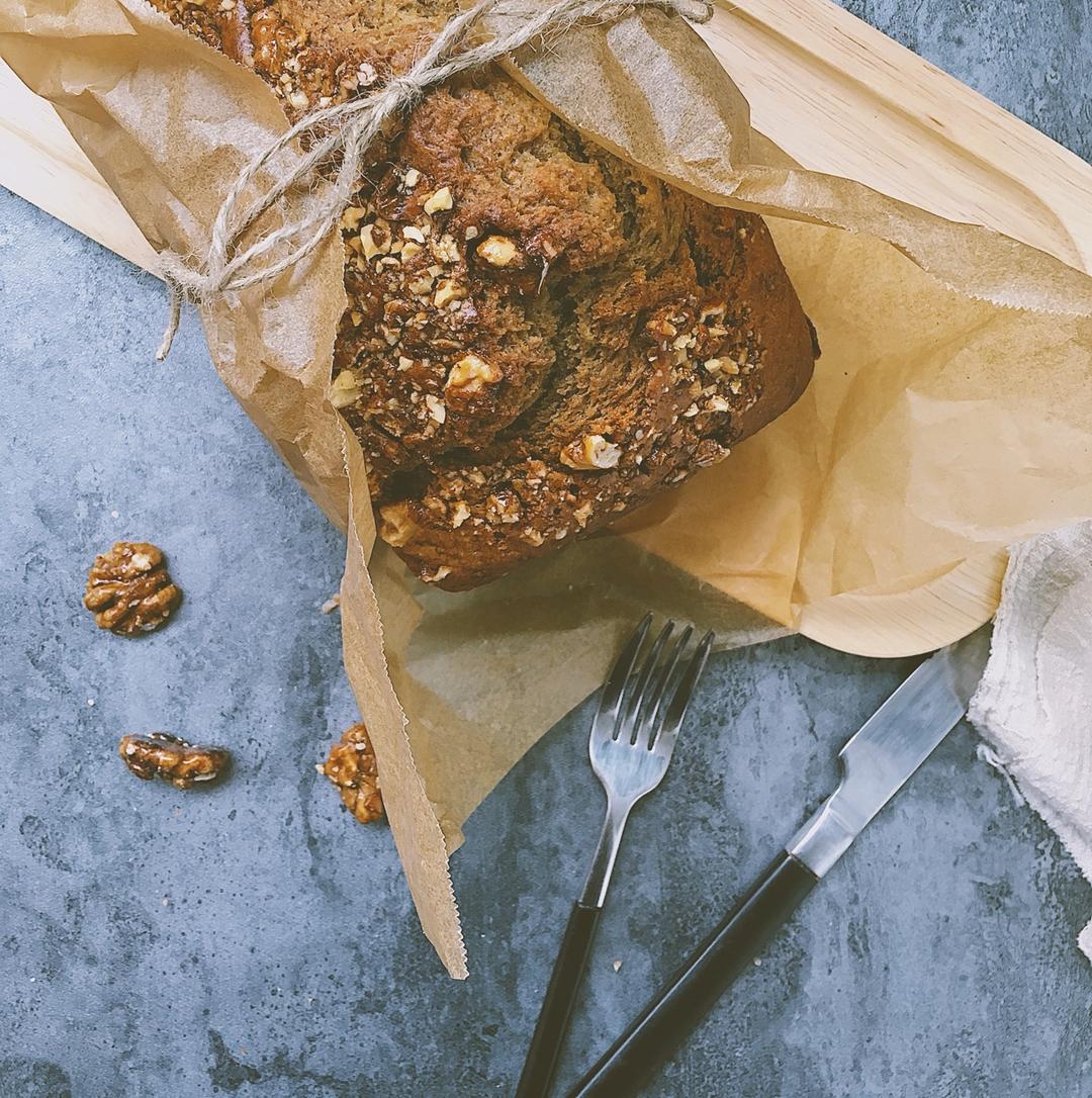 星巴克香蕉核桃蛋糕（Banana loaf）