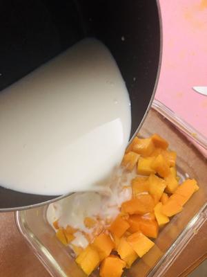 芒果牛奶布丁（吉利丁片版）的做法 步骤6