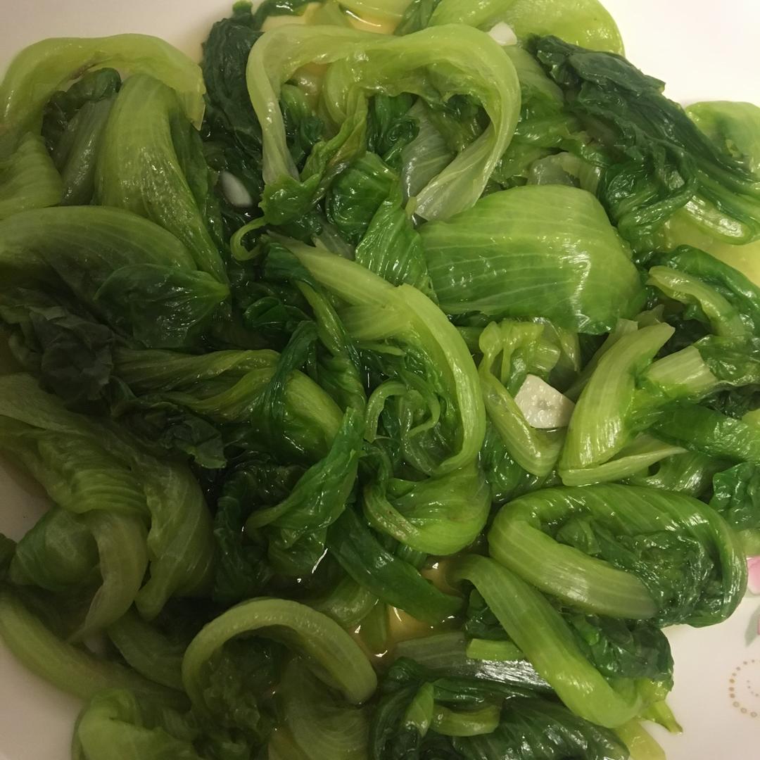 🥬范志红老师的油煮菜（水油焖）炒青菜🥬