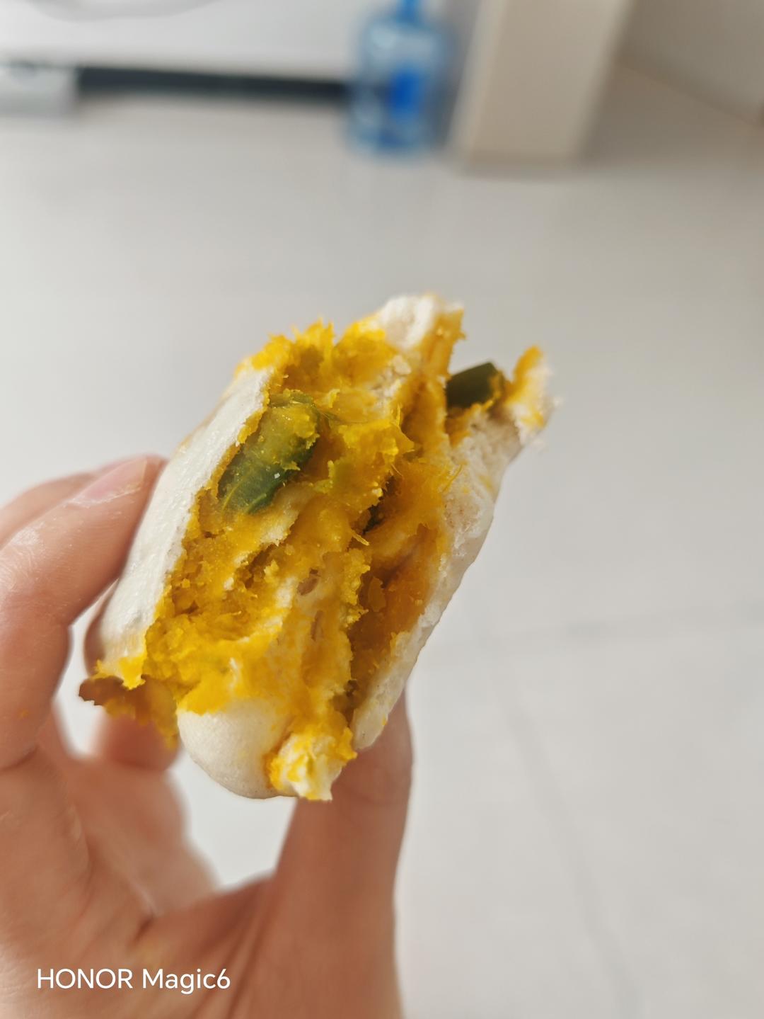 高颜值南瓜双色小馒头