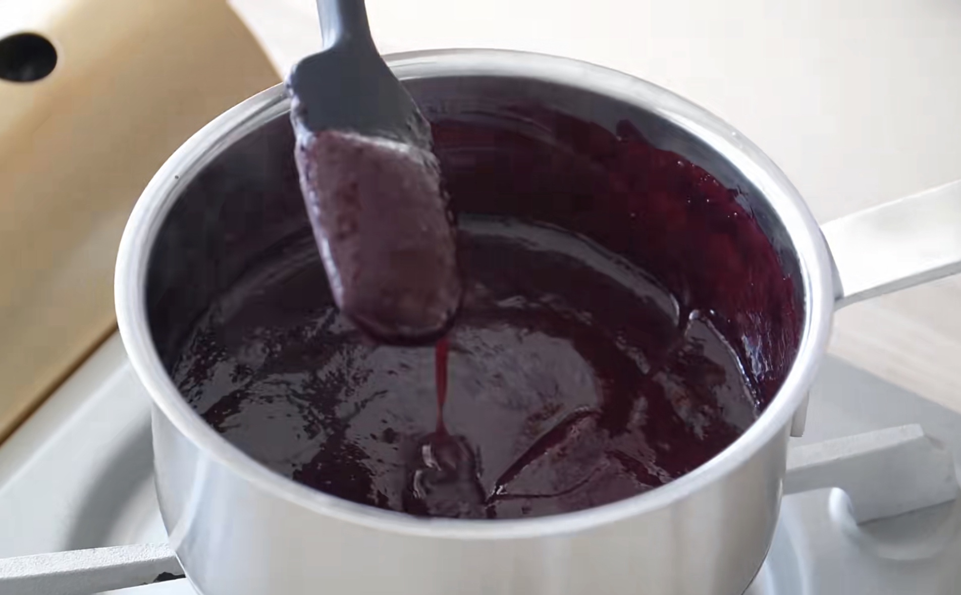 附蓝莓酱做法#低糖好吃的蓝莓奶油蛋糕～的做法 步骤4