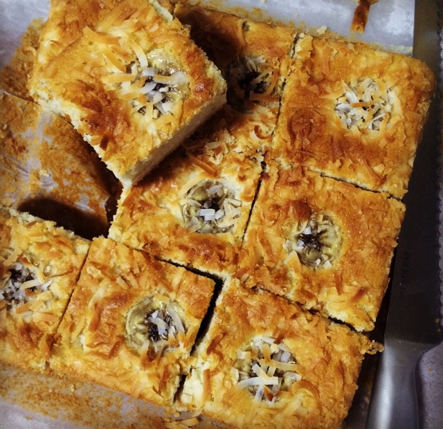 香蕉椰蓉蛋糕