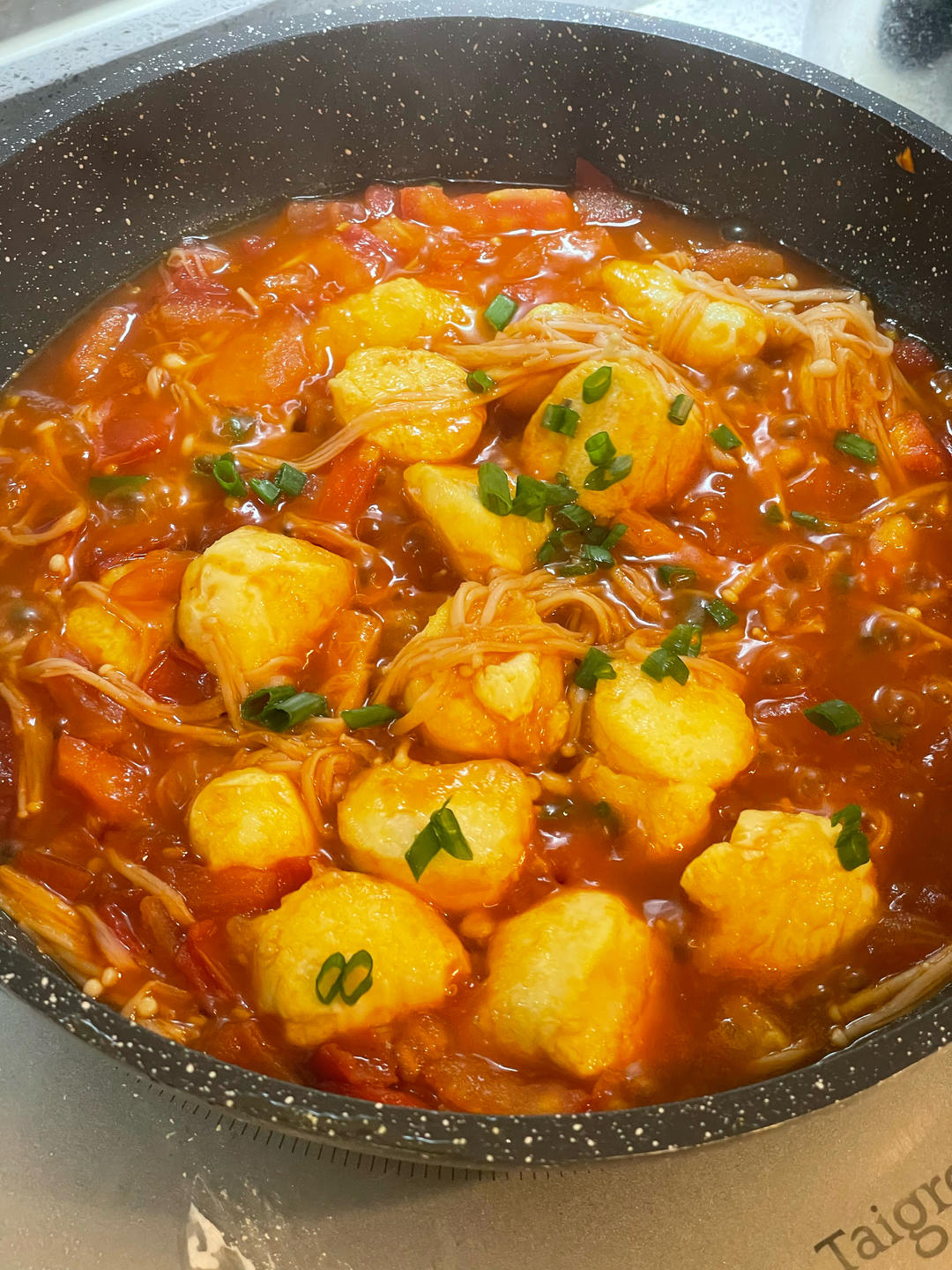 金针菇烧日本豆腐
