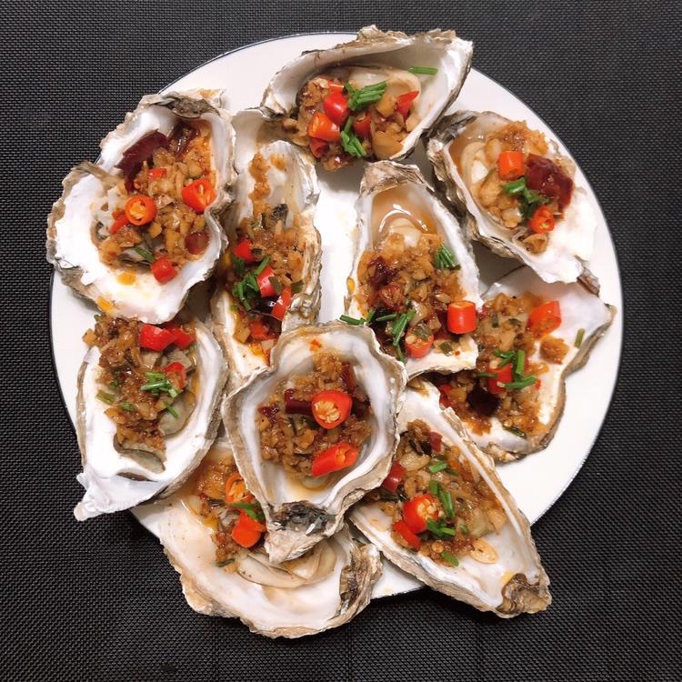 超简单～蒸蒜蓉生蚝