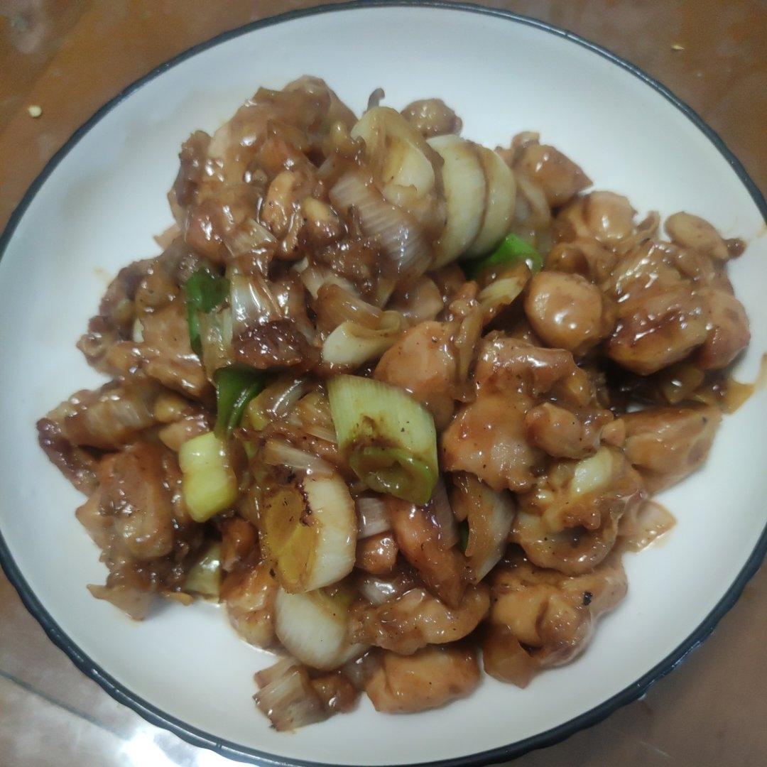 葱烧鸡腿肉