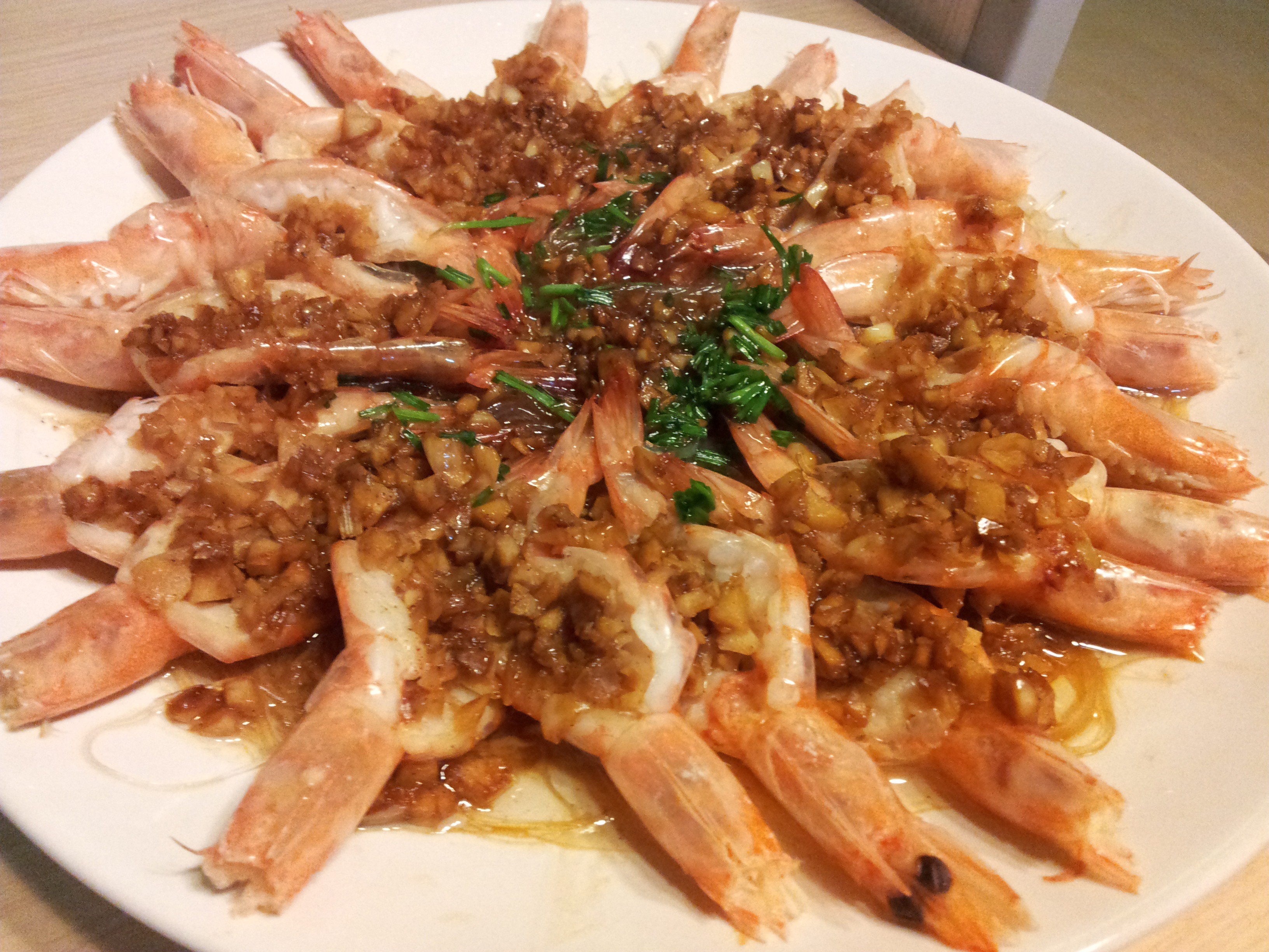 蒜蓉粉丝蒸虾