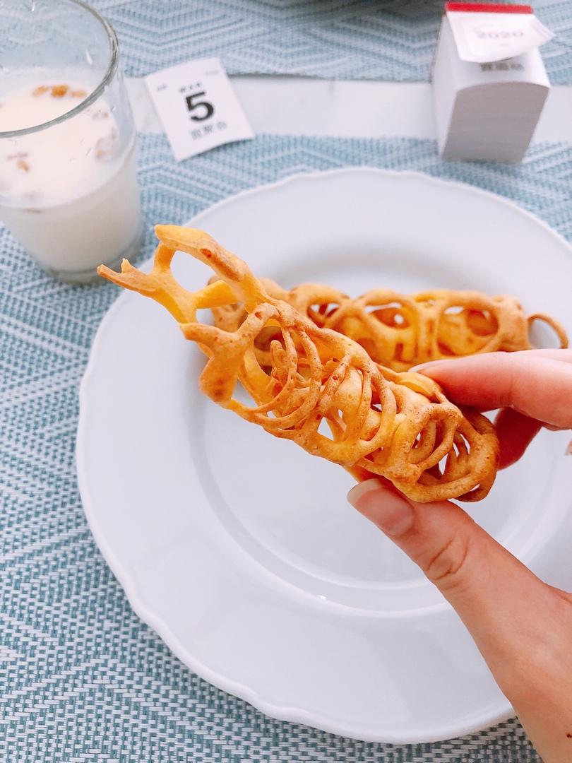 平底锅脆皮蛋卷