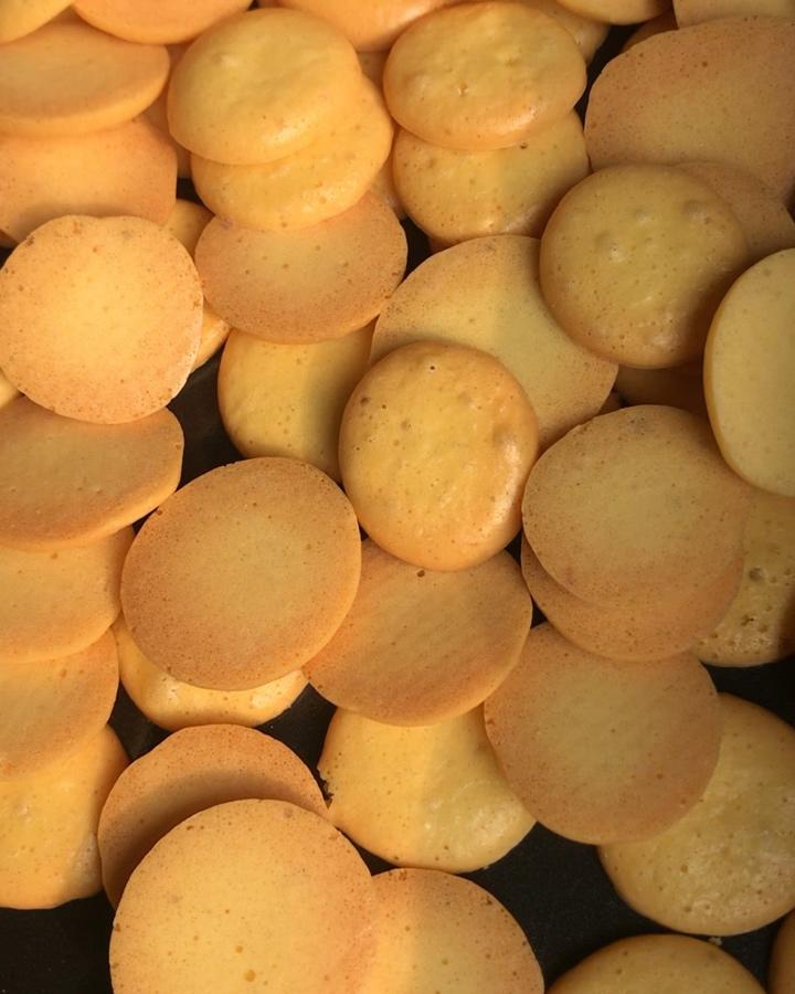 蛋黄溶豆饼干