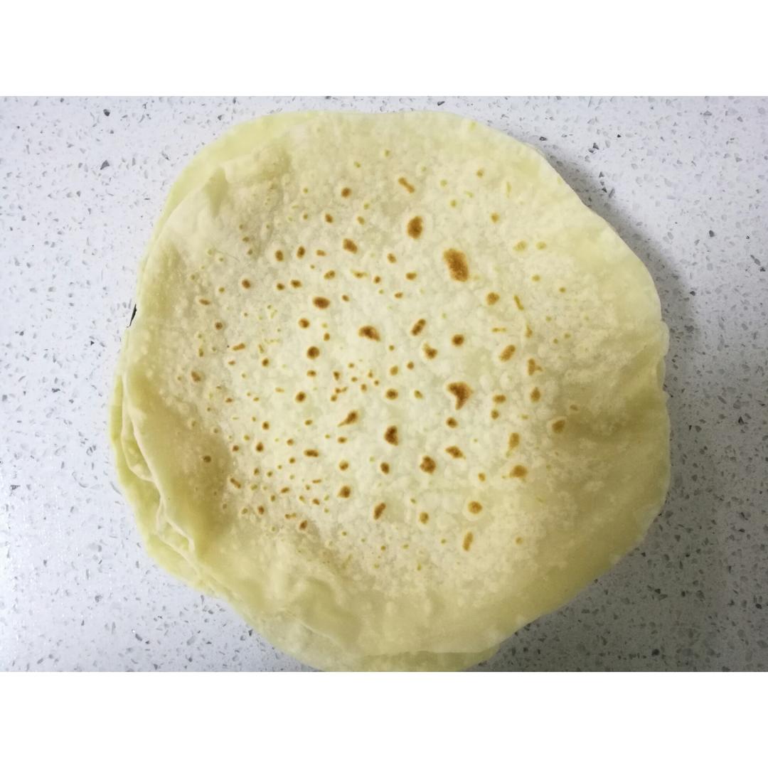 烙春饼(用视频告诉你，这饼有多软)