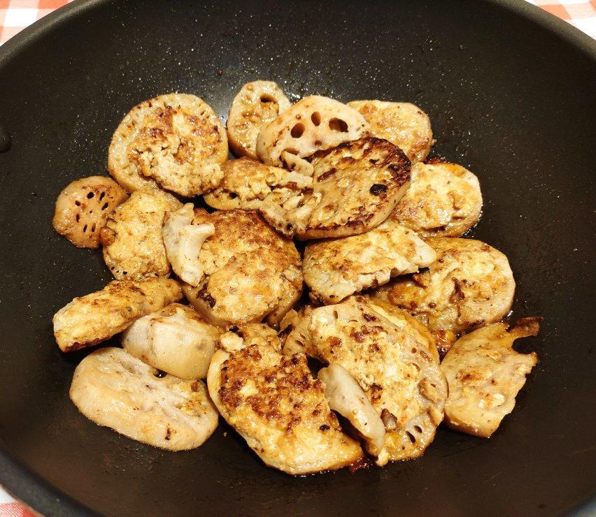 堂妈小厨——秘制酱汁鲜肉藕饼