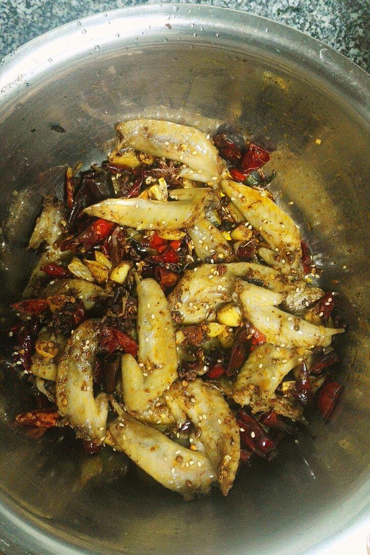 偷师于自贡某名小炒大厨的冷吃兔