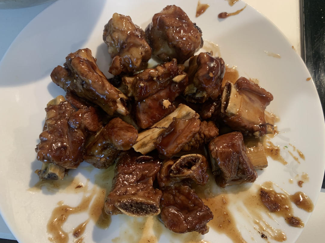 糖醋排骨/糖醋小排（不放油）（12345口诀做出正宗上海本帮）