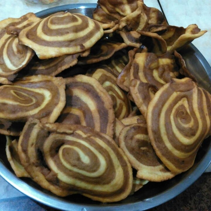 炸猫耳朵牛耳朵零食年货猪耳朵