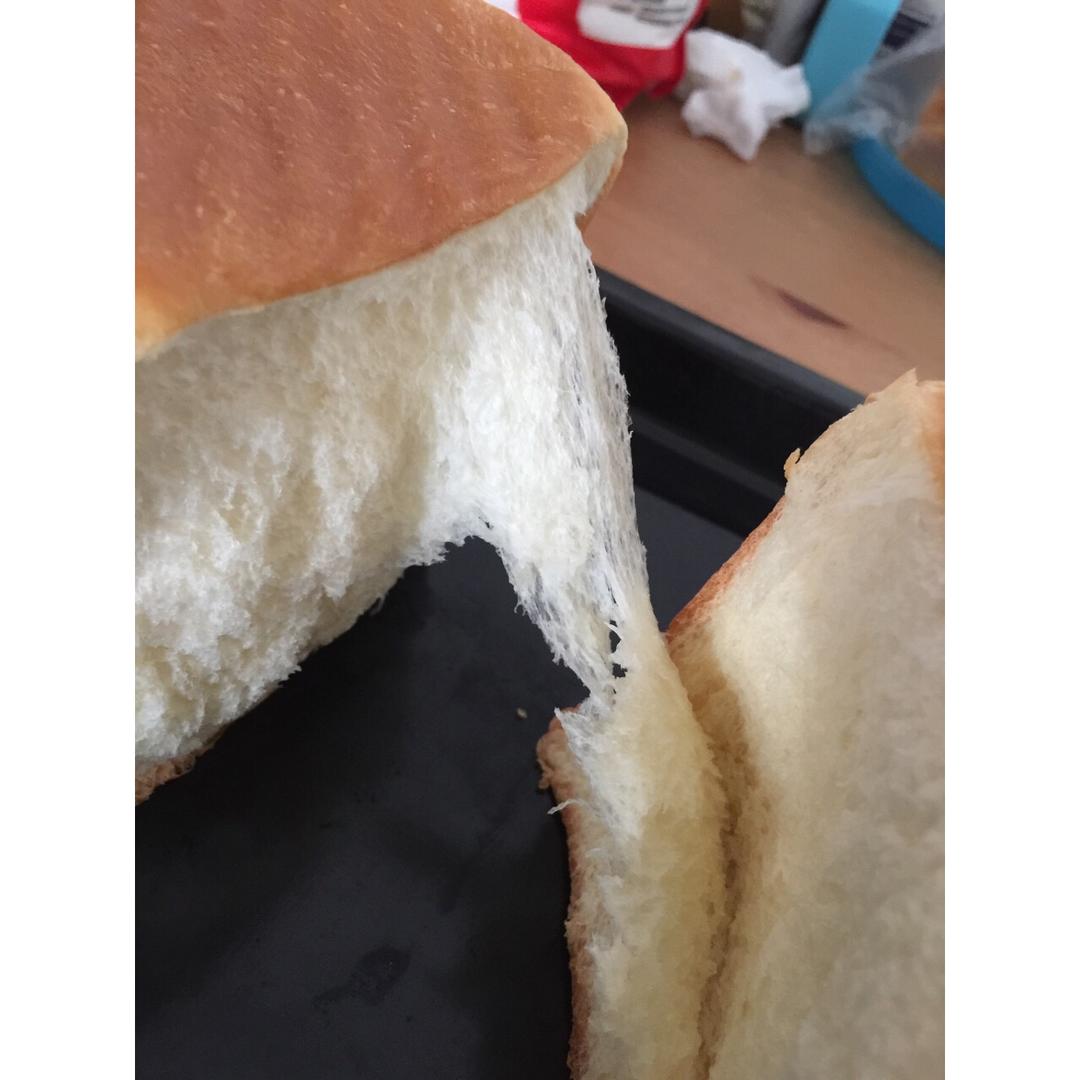 夺命软吐司(๑´ڡ`๑)超软拉丝极速方便的一次发酵吐司