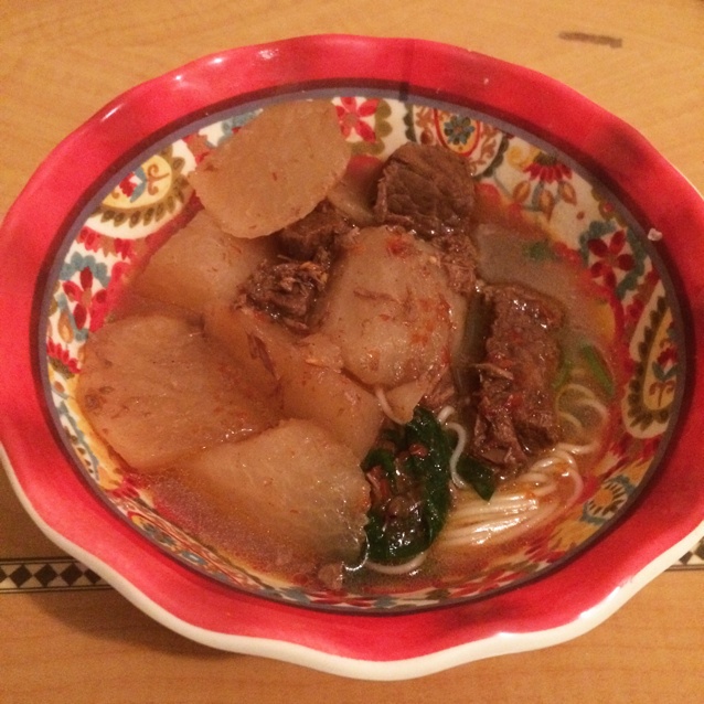萝卜炖牛腩