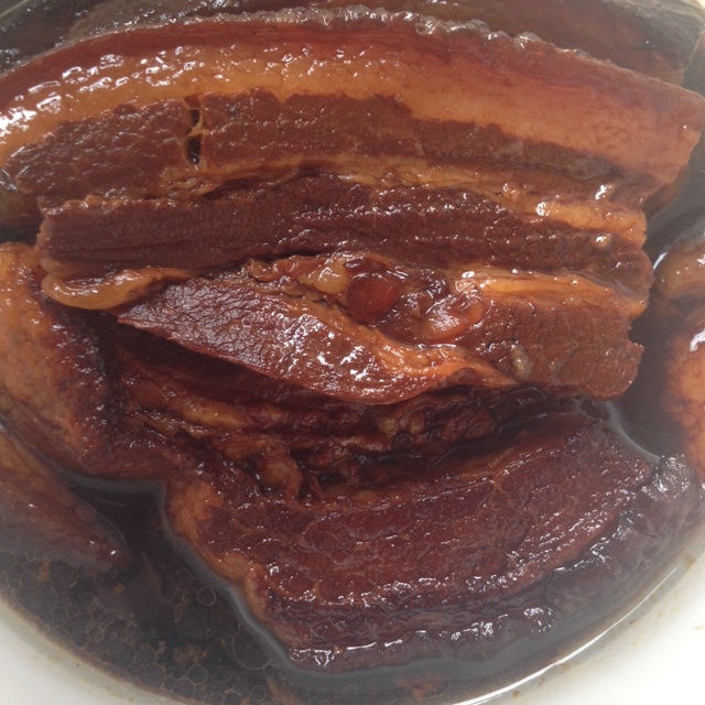 快乐海上花做的红烧扣肉