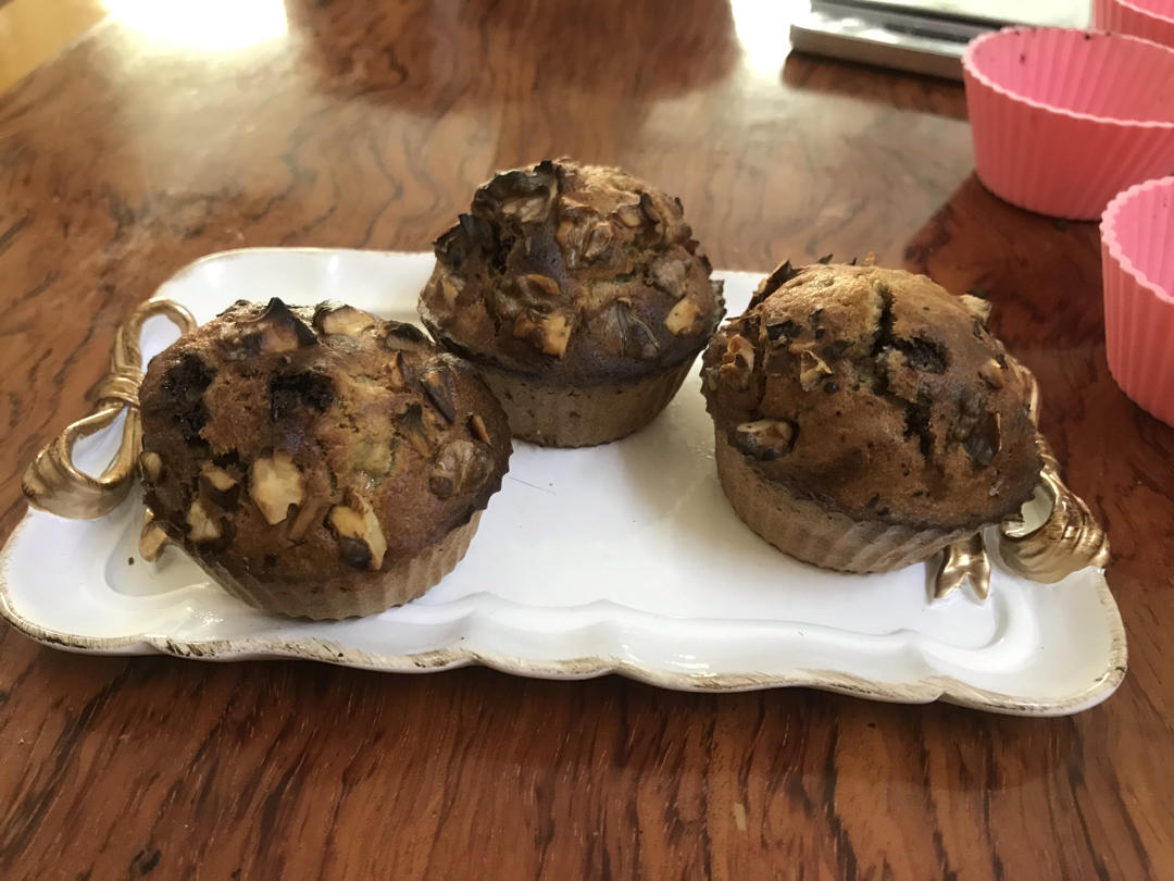 香蕉核桃麦芬 （超级湿润）