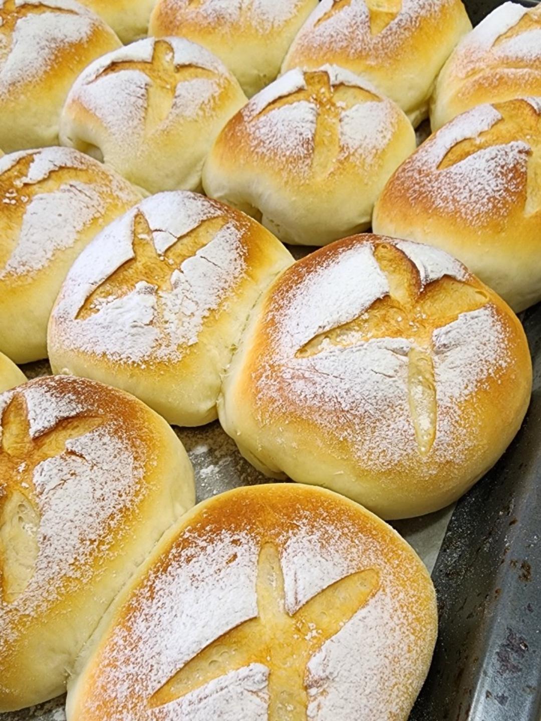 日式牛奶面包卷💥💥奶香浓郁巨柔软‼️