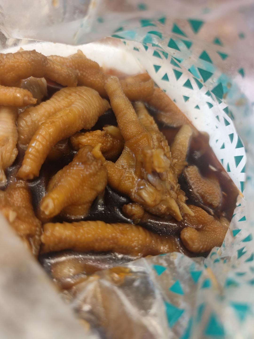 紫苏蒜香鸡爪 密封袋版