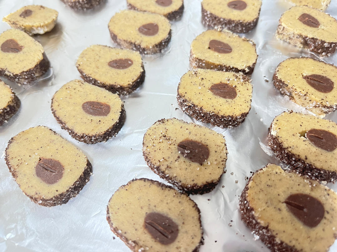 渣都不剩的咖啡切片曲奇