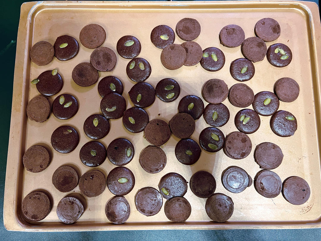 可可杏仁薄脆瓦片