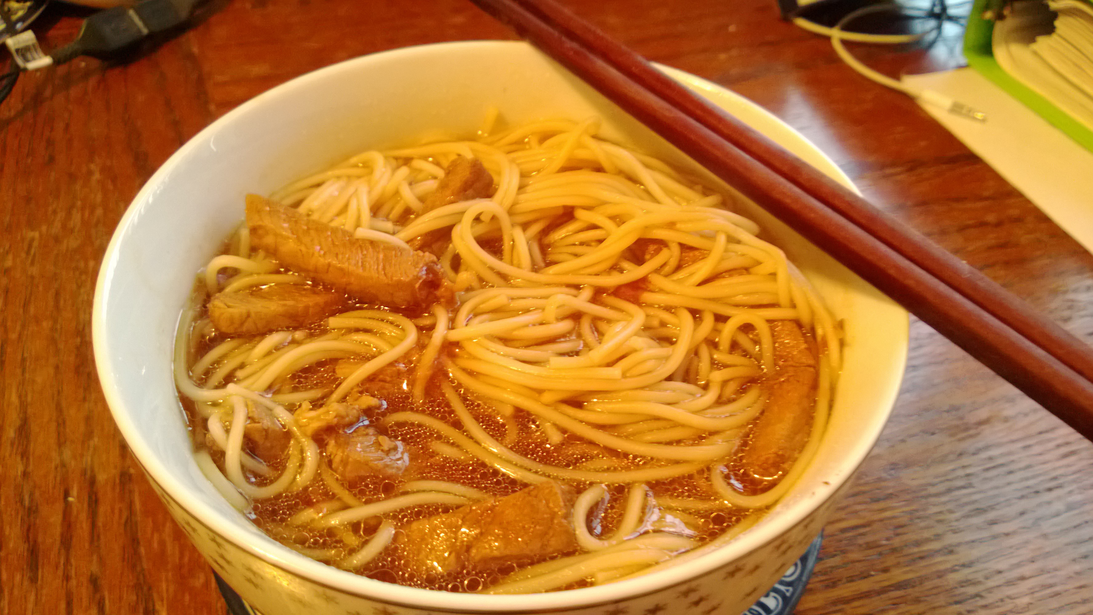 榨菜肉丝面