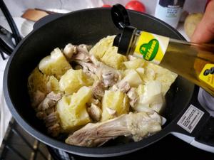 🔥小锅料理‼️芥末风味卷心菜鸡肉锅🍲的做法 步骤11