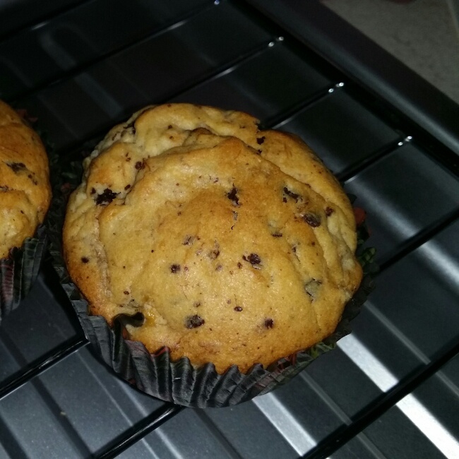 香蕉巧克力碎片麦芬