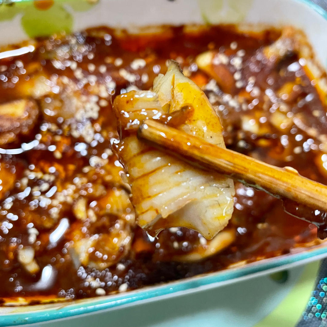 荔枝香辣烤鱼——北鼎烤箱食谱