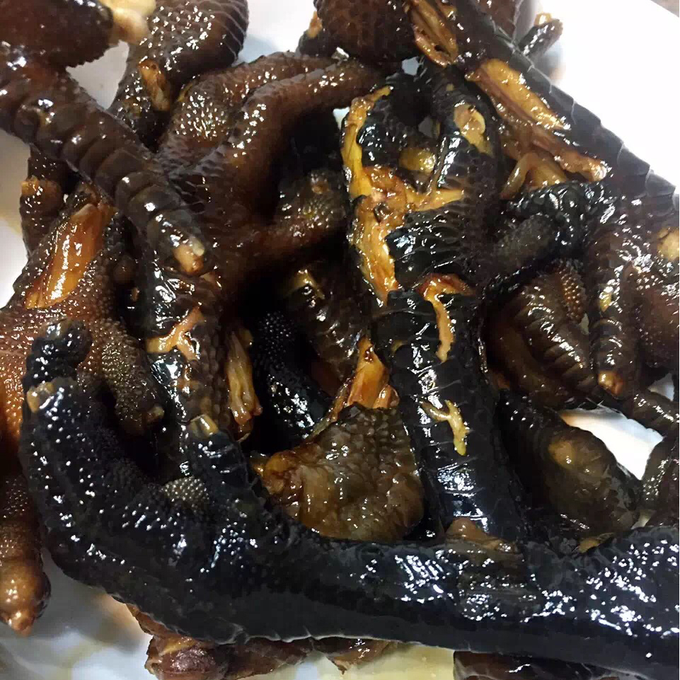 香辣卤鸡爪