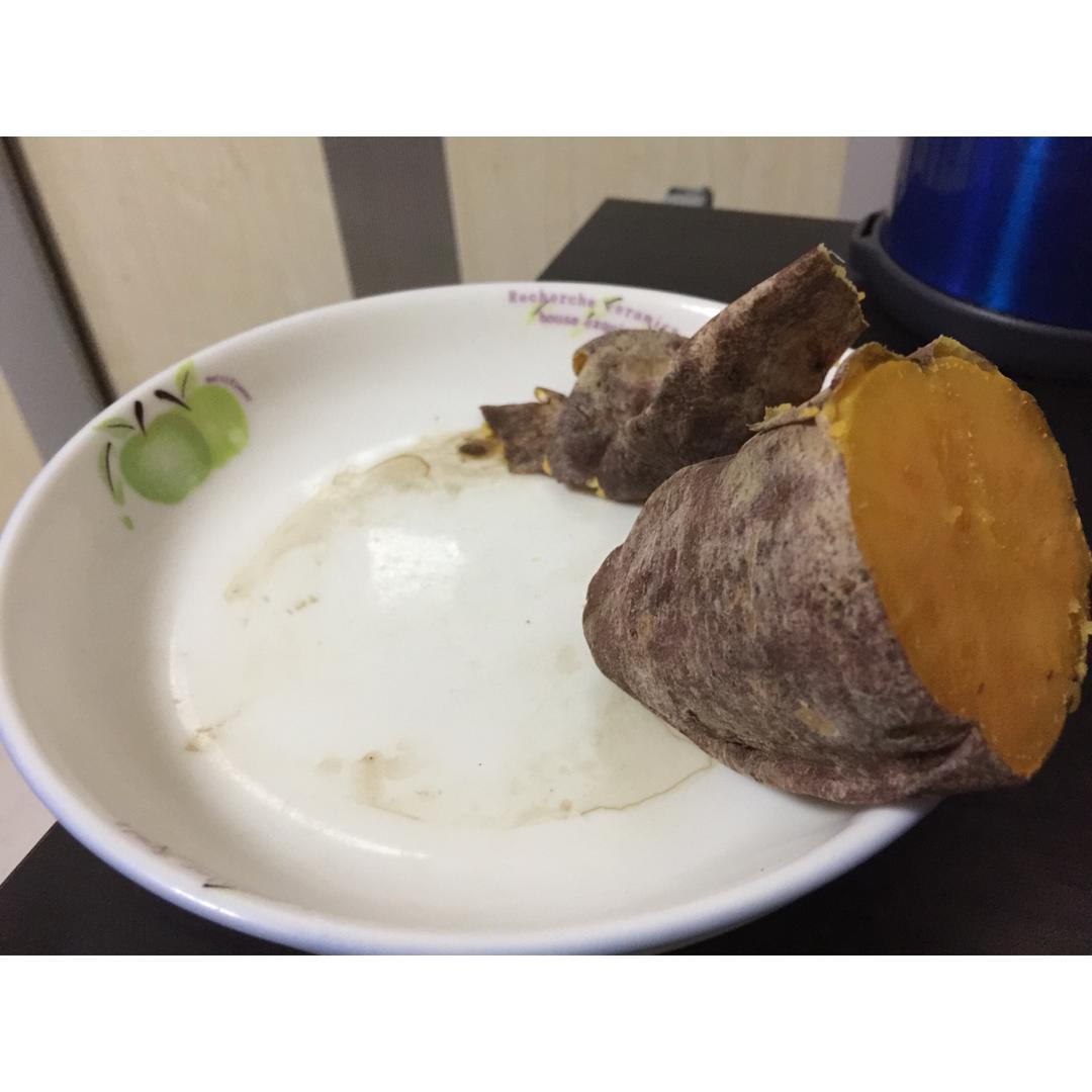 微波炉烤红薯