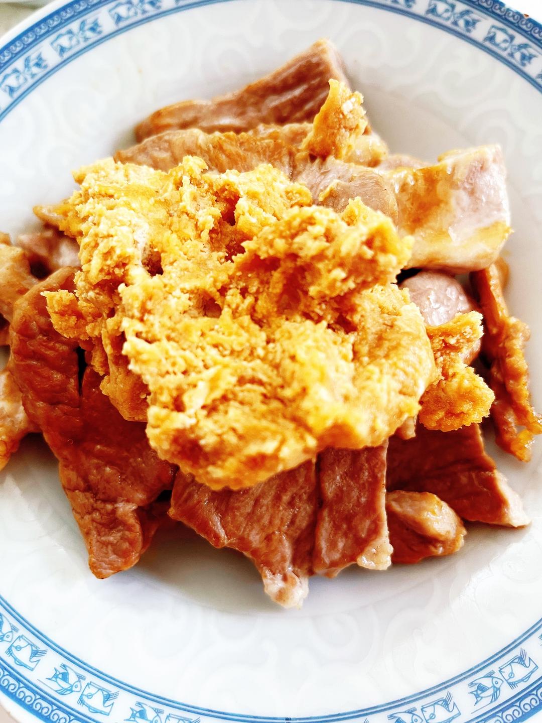 花生酱烤肉的做法