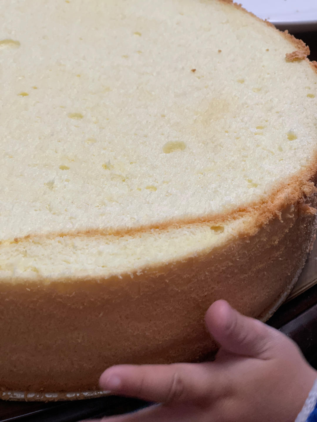 超柔软6寸戚风蛋糕(附8寸配方)零失败 超详细‼️含操作视频