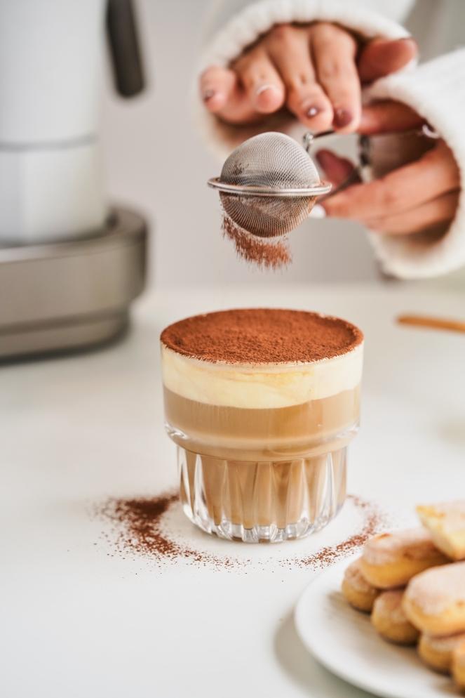 一看就会!超简单提拉米苏咖啡!的做法 步骤12