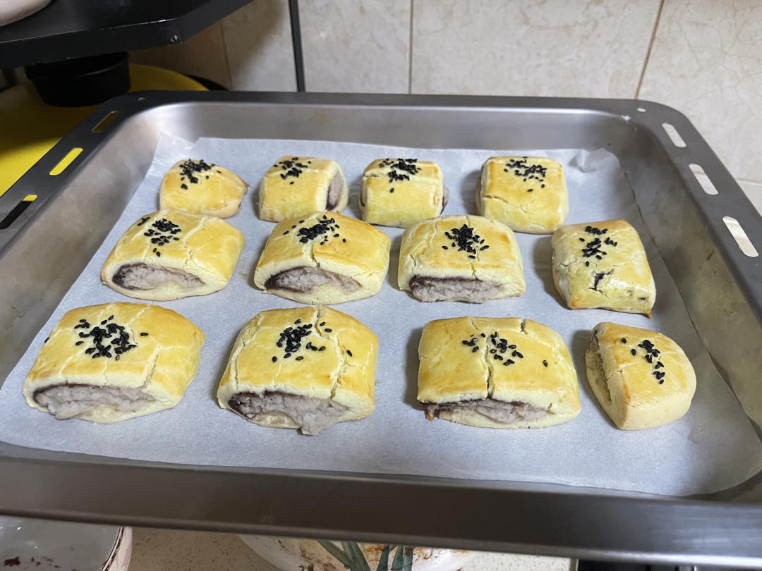 芋香浓郁的香芋酥